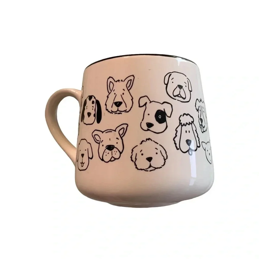 Dog loves me best mug
